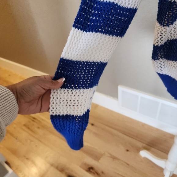 Quacker Factory Ramie zip up sweater size Large - Picture 3 of 9